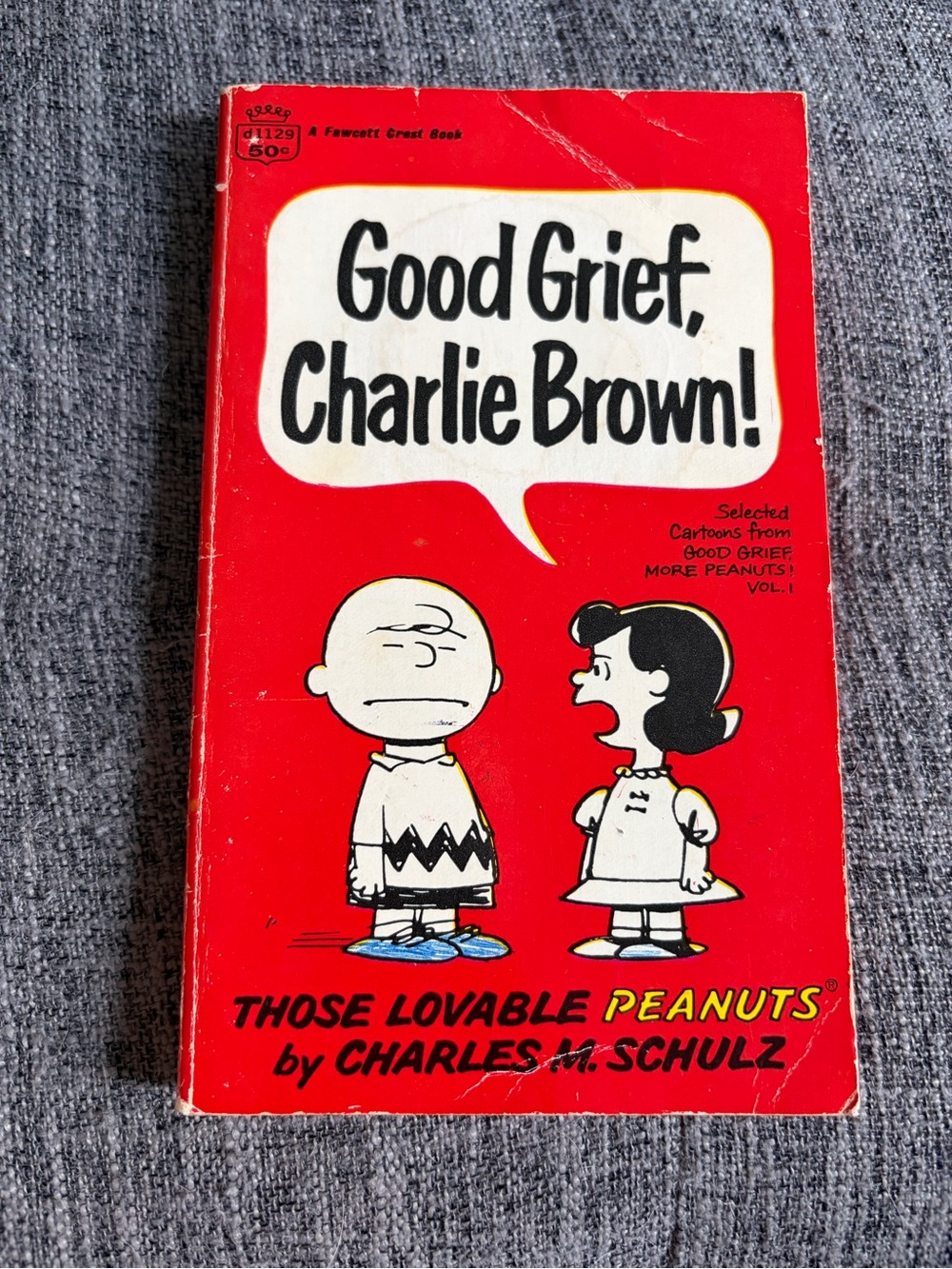VINTAGE Good Grief, Charlie Brown paperback book